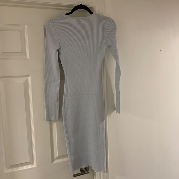 New • Light Blue BodyCon Dress - Picture 4 of 5